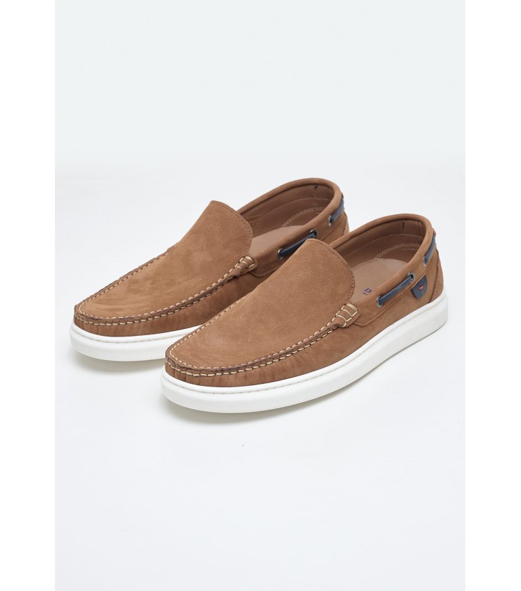 Men Moccasins 3703 Tabba Nubuck Leather Damiani