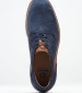 Men Shoes 6000 Blue Oily Leather Damiani