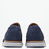 Men Shoes 6000 Blue Oily Leather Damiani Men Shoes 6000 Blue Oily Leather Damiani
