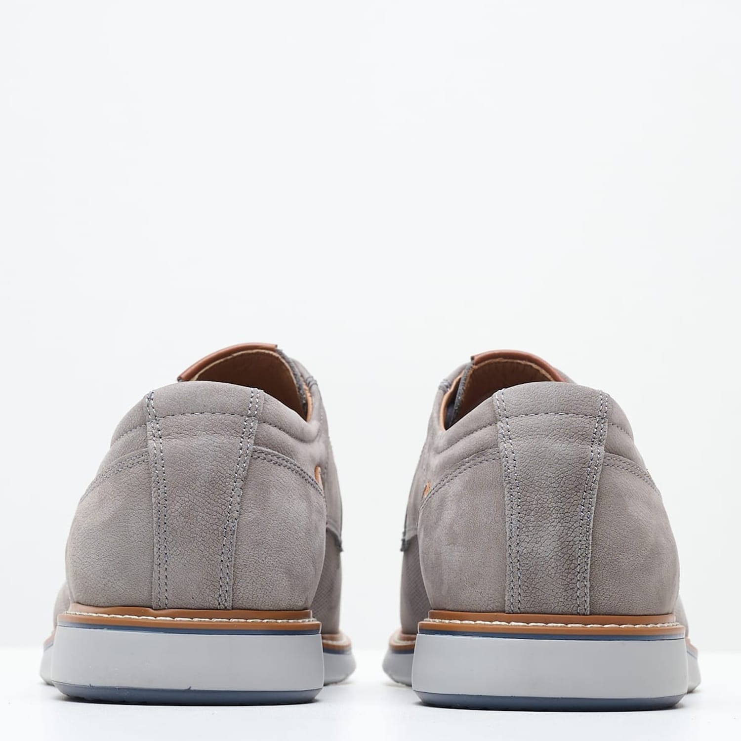 Men Shoes 6000 Grey Oily Leather Damiani