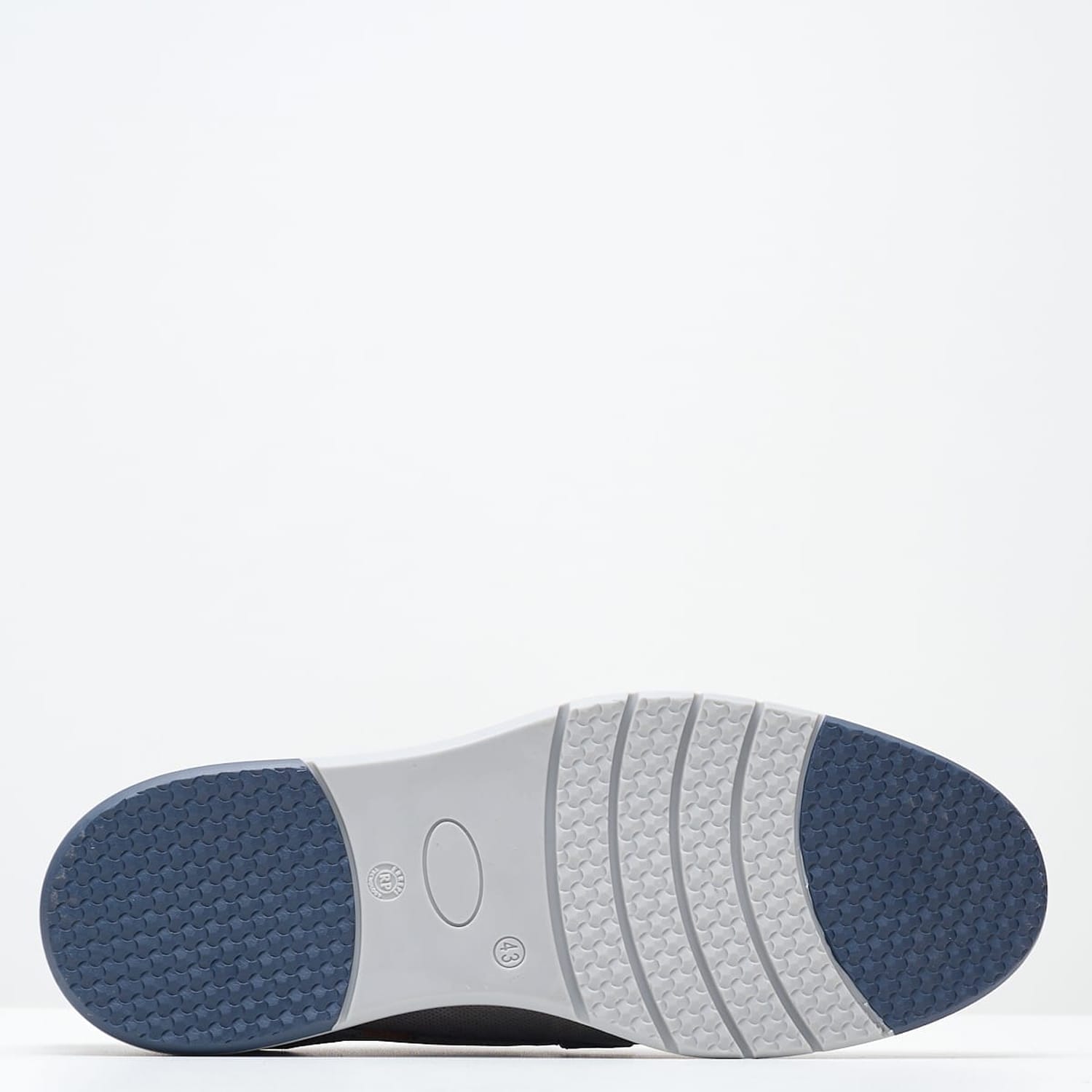Men Shoes 6000 Grey Oily Leather Damiani