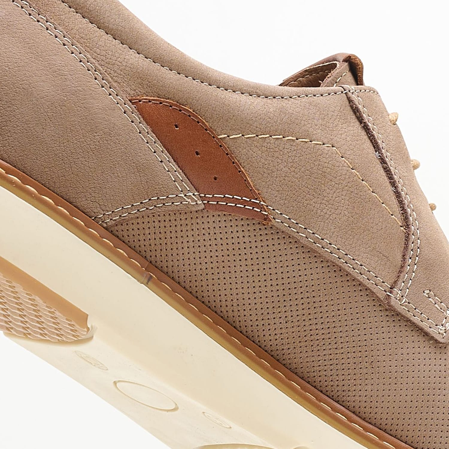 Men Shoes 6000 Taupe Oily Leather Damiani