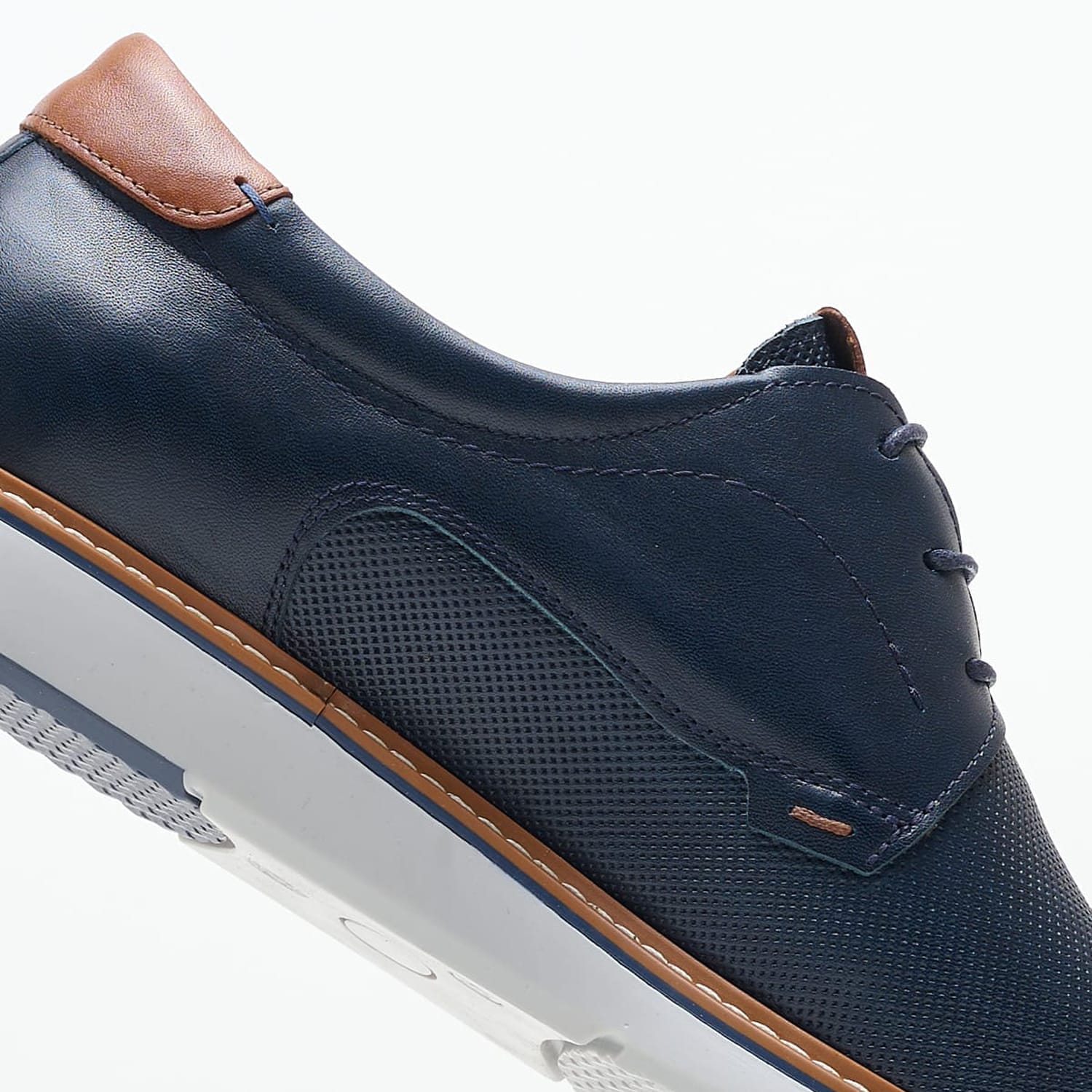Men Shoes 6002 Blue Leather Damiani