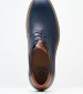 Men Shoes 6002 Blue Leather Damiani