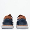 Men Shoes 6002 Blue Leather Damiani