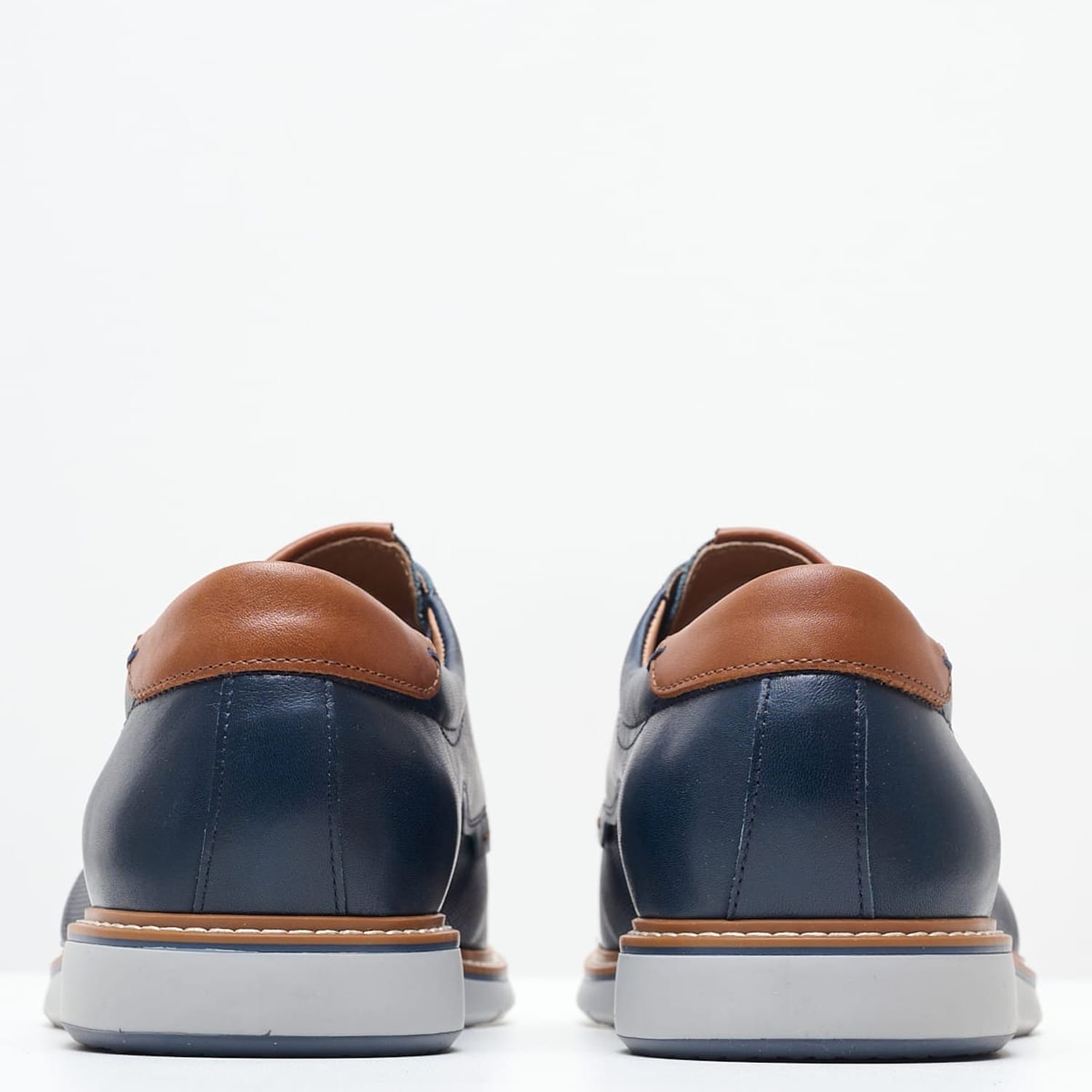 Men Shoes 6002 Blue Leather Damiani