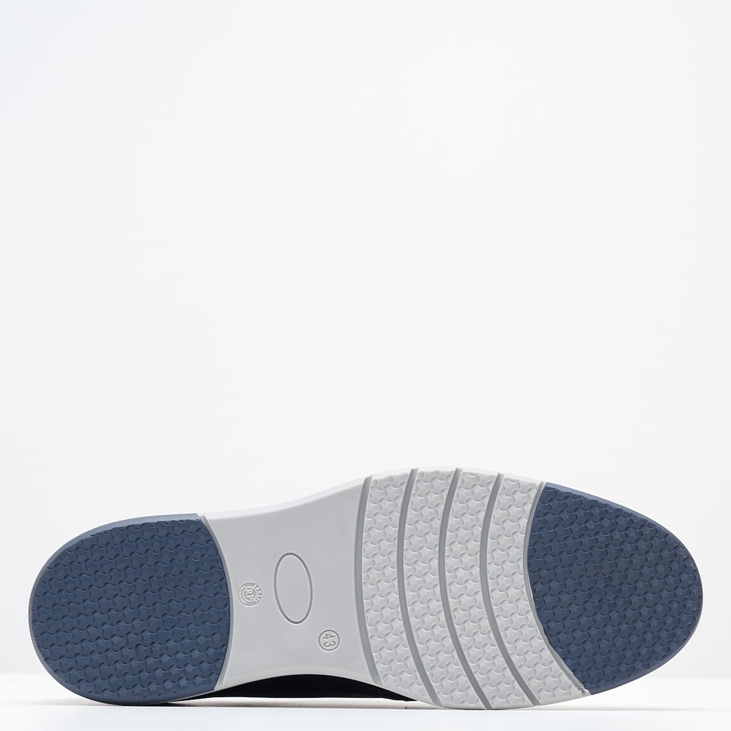 Men Shoes 6002 Blue Leather Damiani