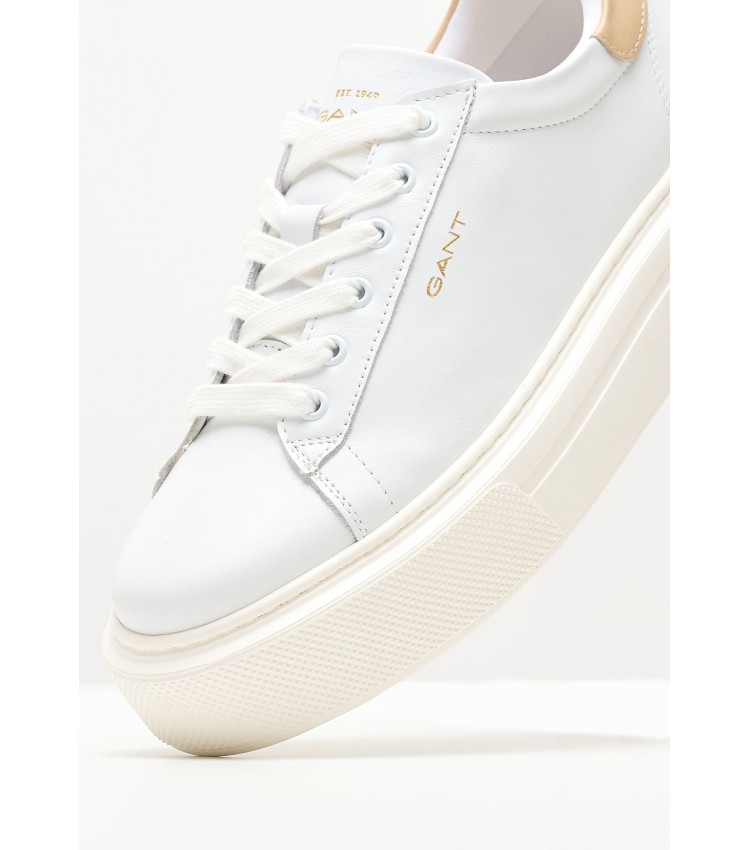 Women Casual Shoes Alincy.2 White Leather GANT