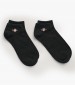 Men Socks Ankle.2pack Black Cotton GANT