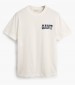 Men T-Shirts Arch.Script White Cotton GANT