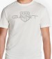 Men T-Shirts Gnt.Ss White Cotton GANT