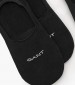 Ανδρικές Κάλτσες Invisible.2pack Μαύρο Βαμβάκι GANT