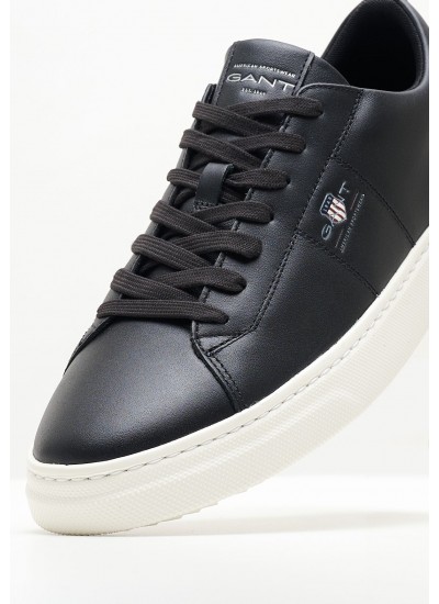 Men Casual Shoes Joree.Flg Black Leather GANT