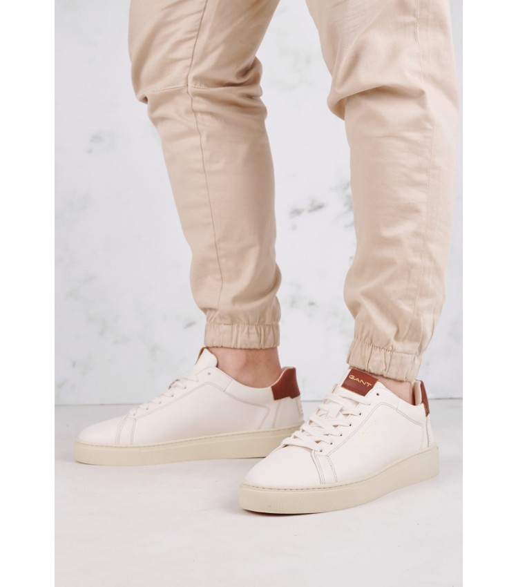 Men Casual Shoes Mc2.Julien.E White Leather GANT