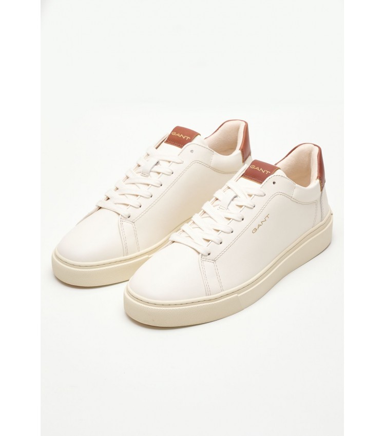 Men Casual Shoes Mc2.Julien.E White Leather GANT