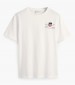 Men T-Shirts Reg.Emb White Cotton GANT