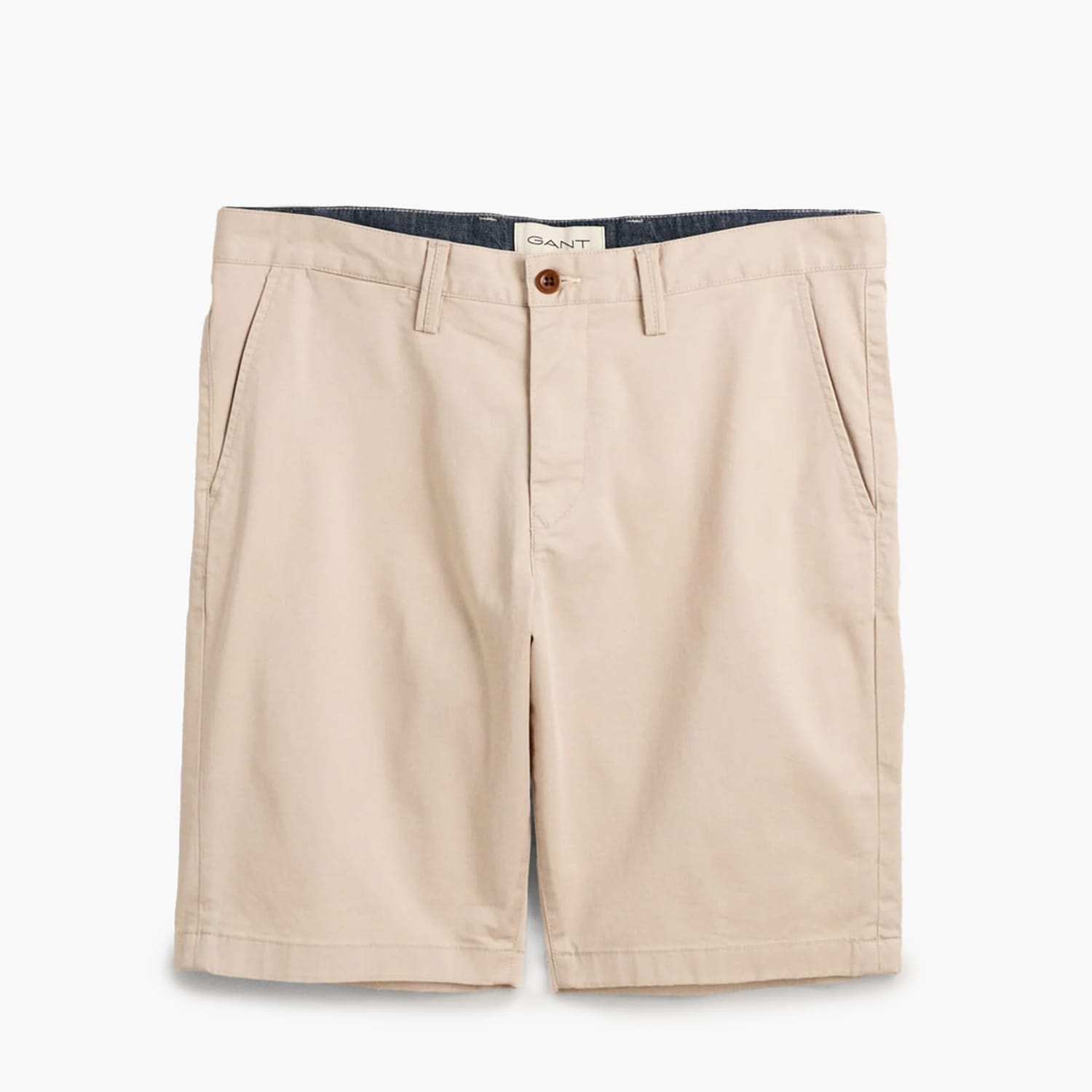 Ανδρικές Βερμούδες Relaxed.Shorts Μπεζ Βαμβάκι GANT