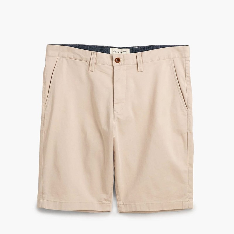 Men Vermouth Relaxed.Shorts Beige Cotton GANT