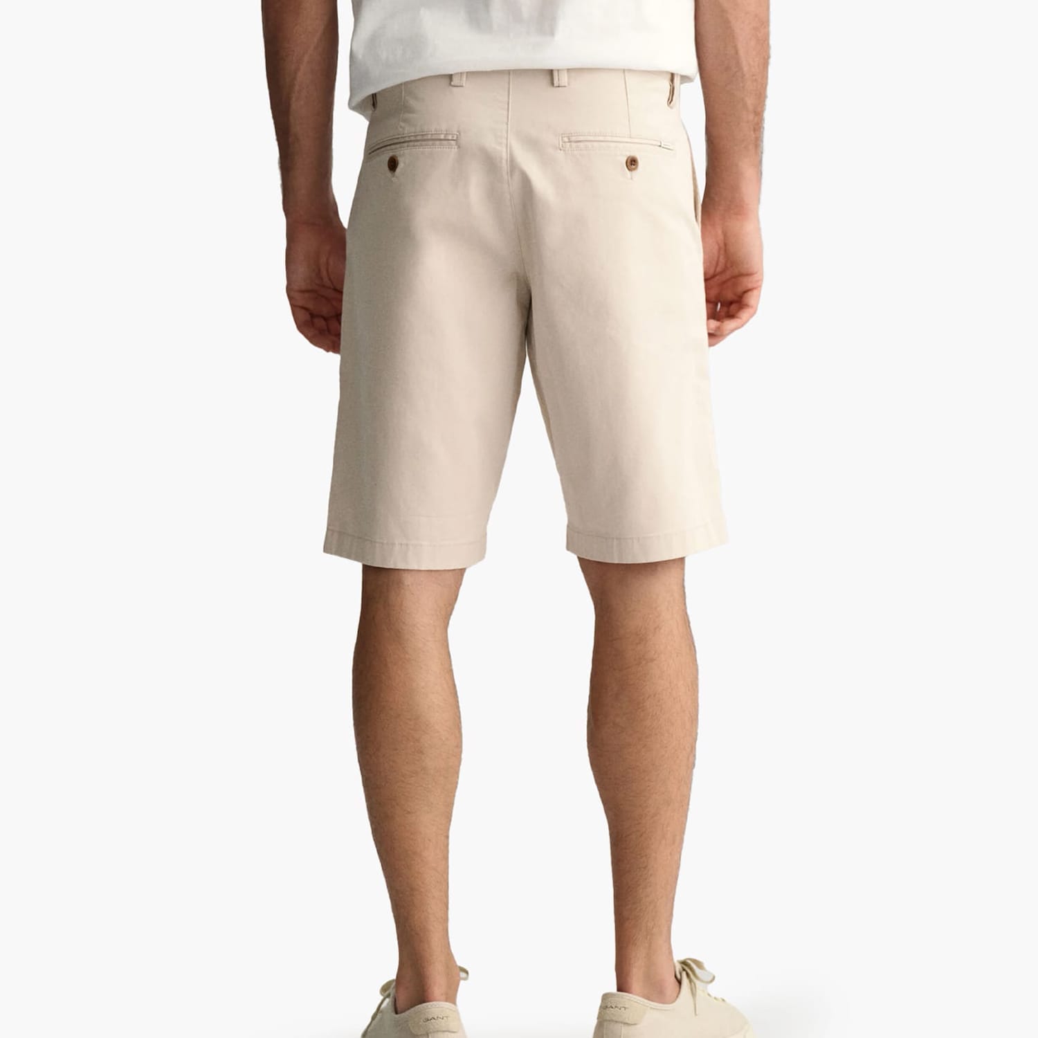 Men Vermouth Relaxed.Shorts Beige Cotton GANT Men Vermouth Relaxed.Shorts Beige Cotton GANT