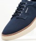 Men Casual Shoes San.Prep Blue Fabric GANT