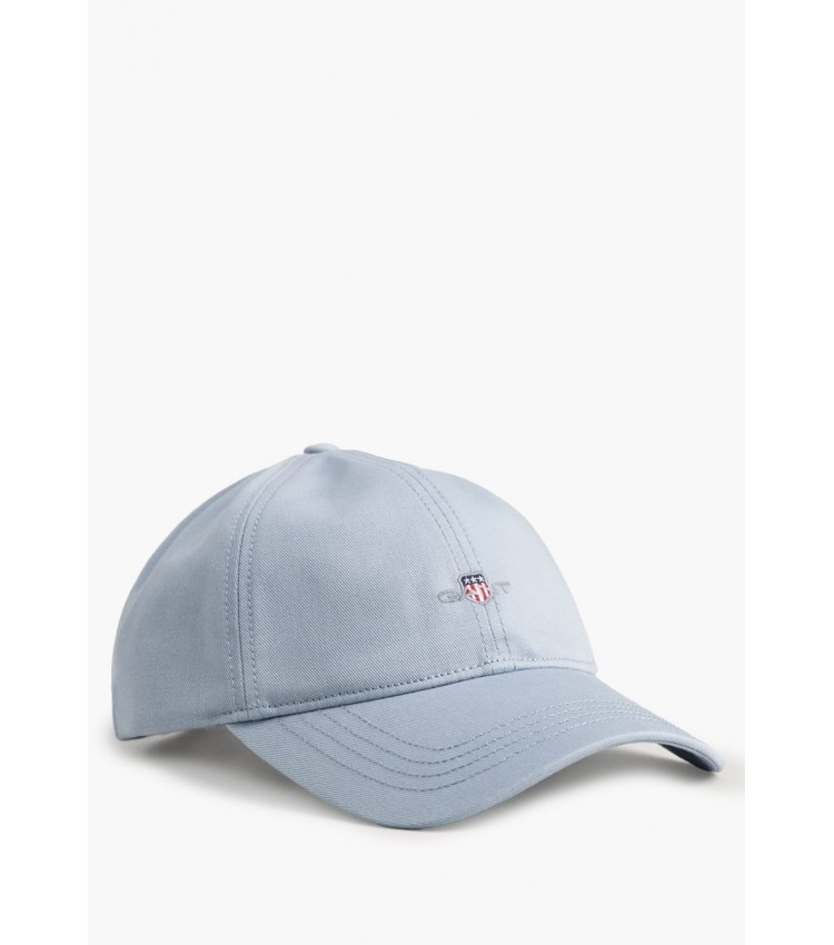 Men's Caps Shield.Cap Blue Cotton GANT