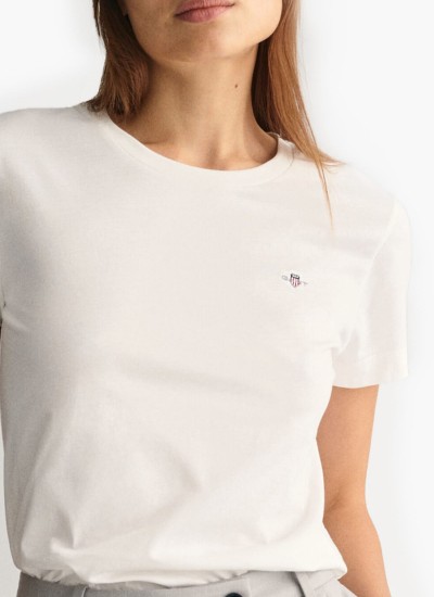 Γυναικείες Μπλούζες - Τοπ Piera Άσπρο Βαμβάκι Pepe Jeans