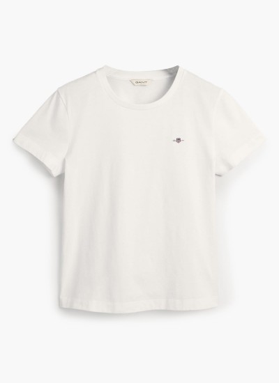 Γυναικείες Μπλούζες - Τοπ Piera Άσπρο Βαμβάκι Pepe Jeans