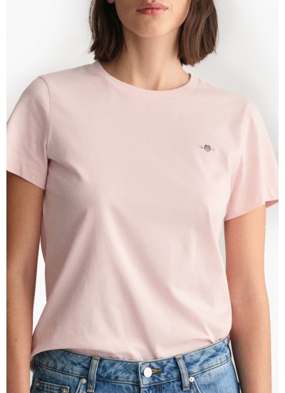 Women T-Shirts - Tops Origi.24 White Cotton Guess