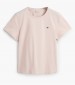 Women T-Shirts - Tops Shield.Rs Pink Cotton GANT