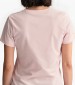 Women T-Shirts - Tops Shield.Rs Pink Cotton GANT