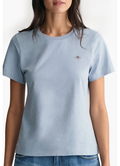 Women T-Shirts - Tops Mirelle Beige Cotton Guess