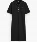 Women Dresses - Bodysuits Ss.Dress Black Cotton GANT