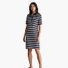 Γυναικεία Φορέματα - Ολόσωμες Φόρμες Striped.Dress Σκούρο Μπλε Βαμβάκι GANT Φορέματα - Ολόσωμες Φόρμες Gant Striped.Dress-DarkBlue