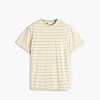 Ανδρικές Μπλούζες Striped.Shirt Μπεζ Βαμβάκι GANT