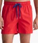 Men Swimsuit Swimshort Red Polyester GANT