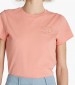 Women T-Shirts - Tops Tonal.Ss Pink Cotton GANT