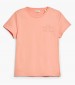 Women T-Shirts - Tops Tonal.Ss Pink Cotton GANT