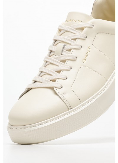 Men Casual Shoes Zonick White Leather GANT