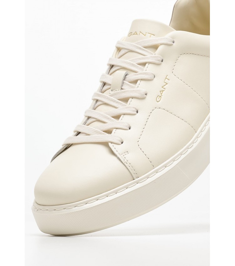 Men Casual Shoes Zonick White Leather GANT