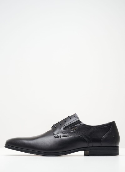 Men Shoes 13210 Black Leather S.Oliver