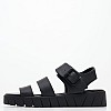 Γυναικείες Πλατφόρμες Χαμηλές 28710 Μαύρο ECOleather S.Oliver