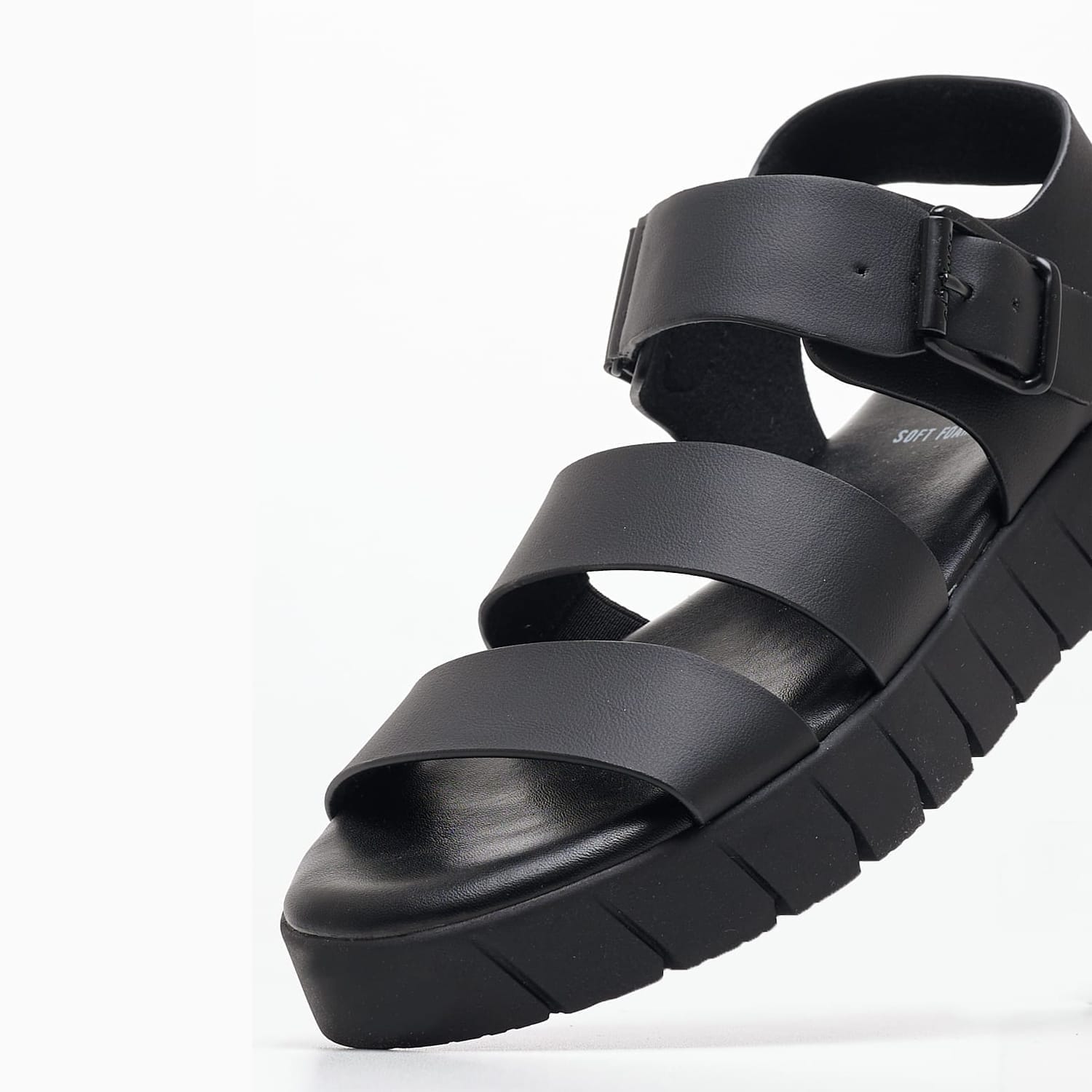 Γυναικείες Πλατφόρμες Χαμηλές 28710 Μαύρο ECOleather S.Oliver