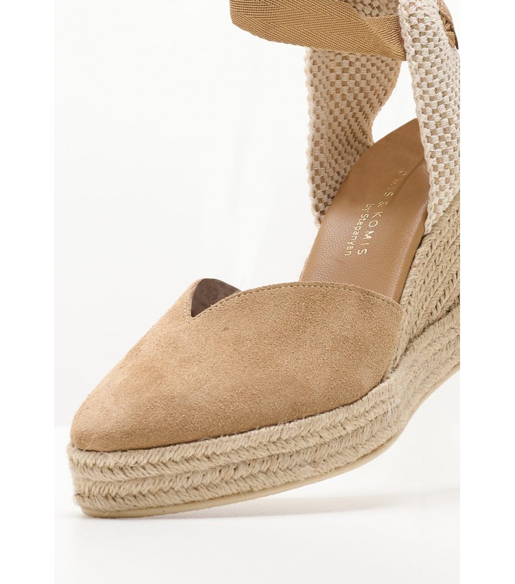 Women Espadrilles B.106 Tabba Buckskin Komis and Komis