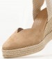 Women Espadrilles B.106 Tabba Buckskin Komis and Komis