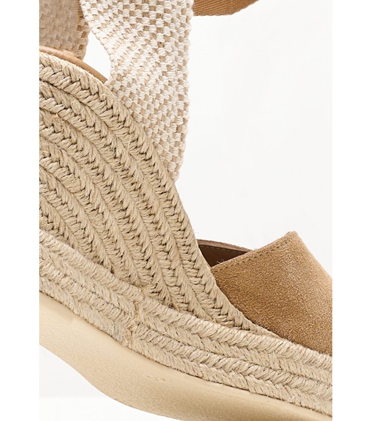 Women Espadrilles B.106 Tabba Buckskin Komis and Komis