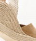 Women Espadrilles B.106 Tabba Buckskin Komis and Komis