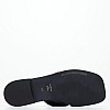 Women Flats B.204 Black Leather Komis and Komis Women Flats B.204 Black Leather Komis and Komis