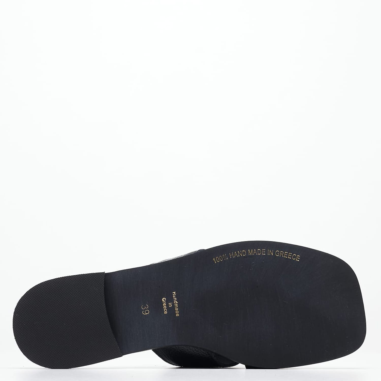 Women Flats B.204 Black Leather Komis and Komis Women Flats B.204 Black Leather Komis and Komis