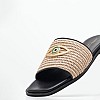 Γυναικεία Flats B.206 Μαύρο Ψάθα Komis and Komis Γυναικεία Flats B.206 Μαύρο Ψάθα Komis and Komis