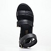 Women Platforms Low B.31 Black Leather Komis and Komis Women Platforms Low B.31 Black Leather Komis and Komis